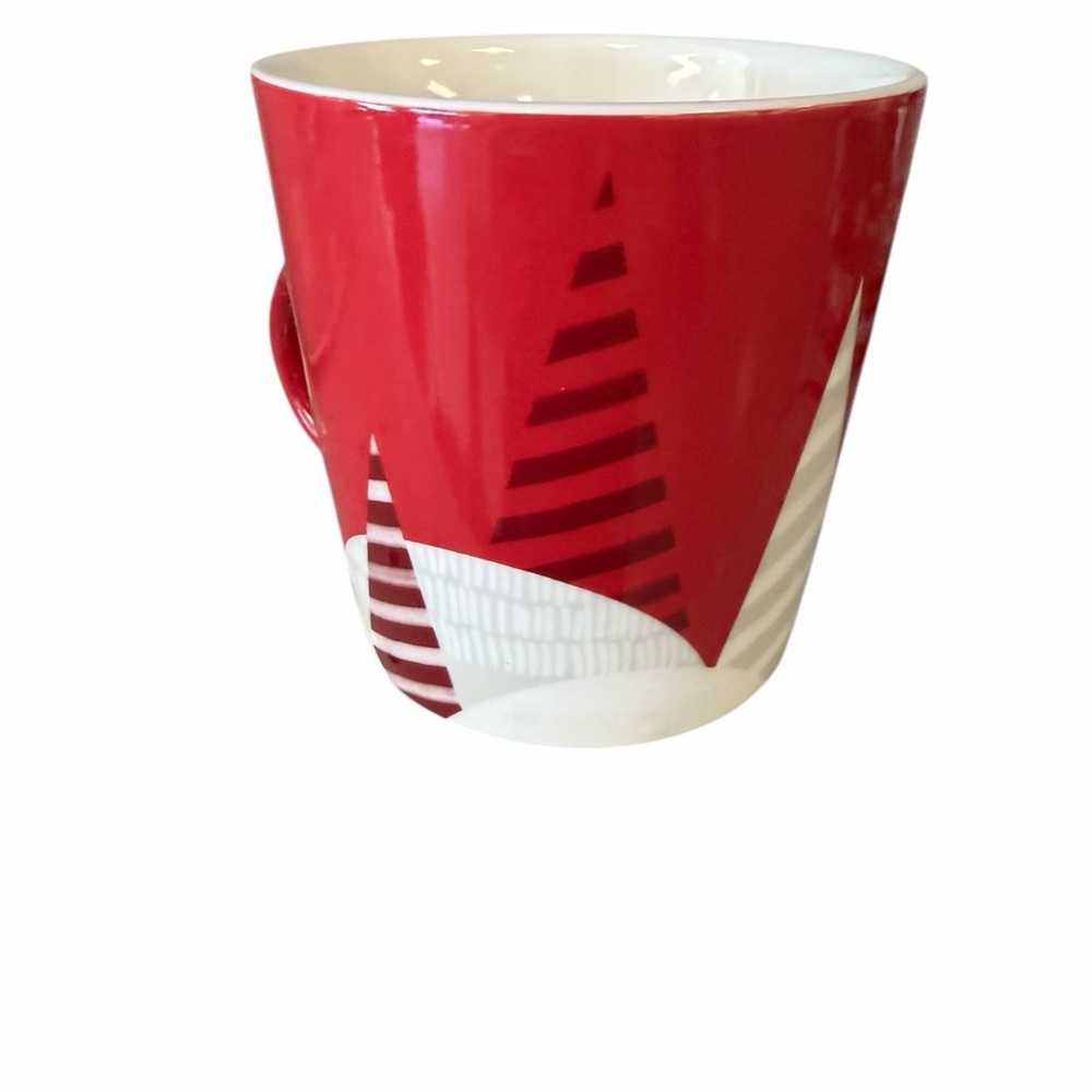 Starbucks Holiday Red Fox Coffee Mug Cup Handle Tail - Picture 4 of 4